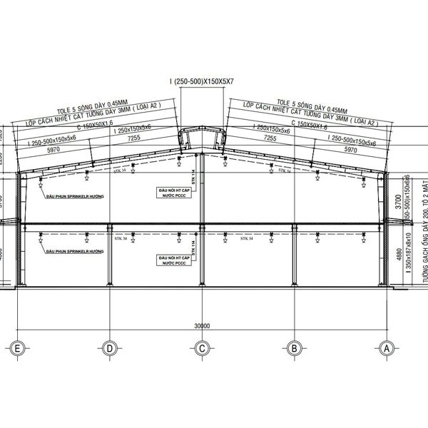 Thiết kế nhà xưởng tại Bình Dương